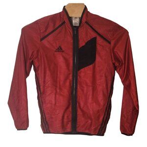 Adidas Crazy Ghost Track Jacket Size Small‎ Maroon Full Zip Pockets